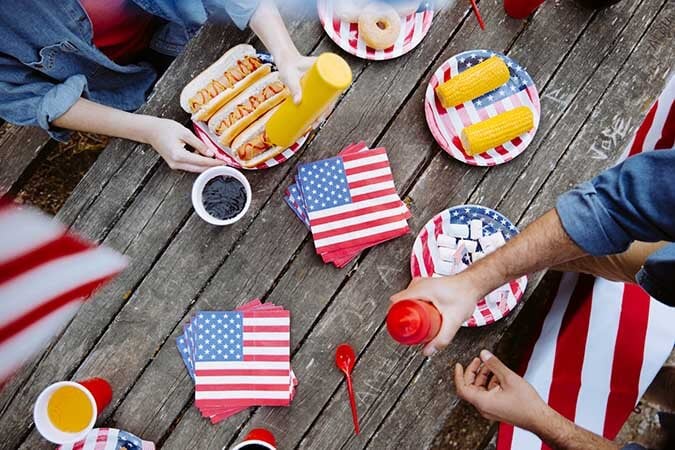 Comidas típicas dos estados unidos