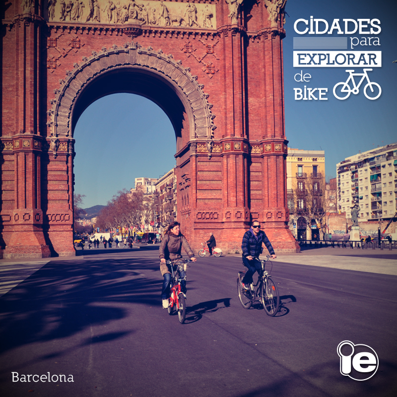 cidades para explorar de bike - barcelona