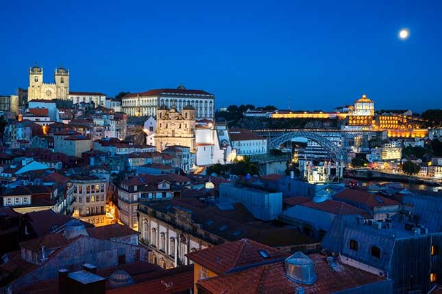 Mapa das cidades de Portugal: principais cidades e capital de Portugal