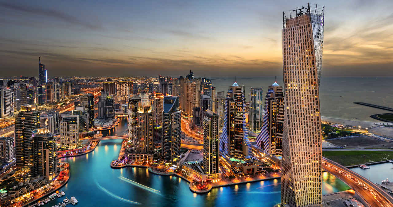 onde fica Dubai