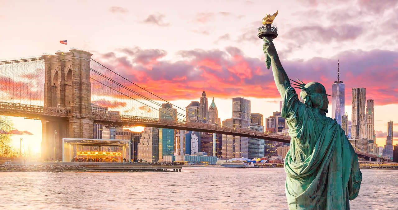 Onde fica a estátua da liberdade? Conheça o símbolo dos EUA! IE Onde fica a estátua da liberdade? Conheça o símbolo dos EUA! IE