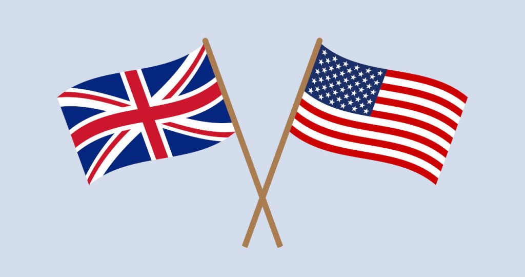 Inglês britânico e estadunidense, saiba diferenciar