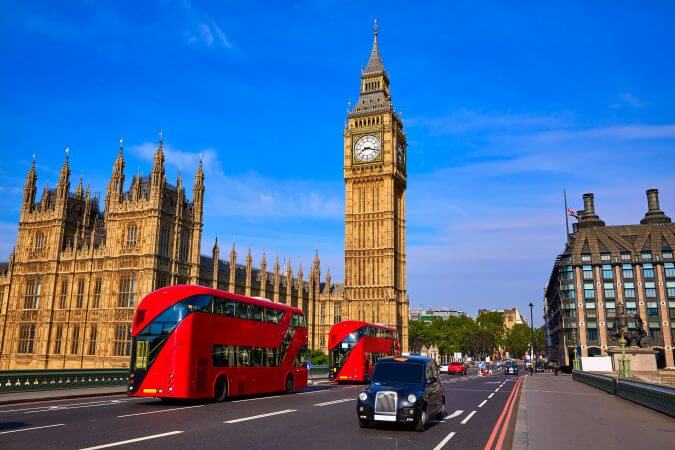 Pontos turísticos em Londres
