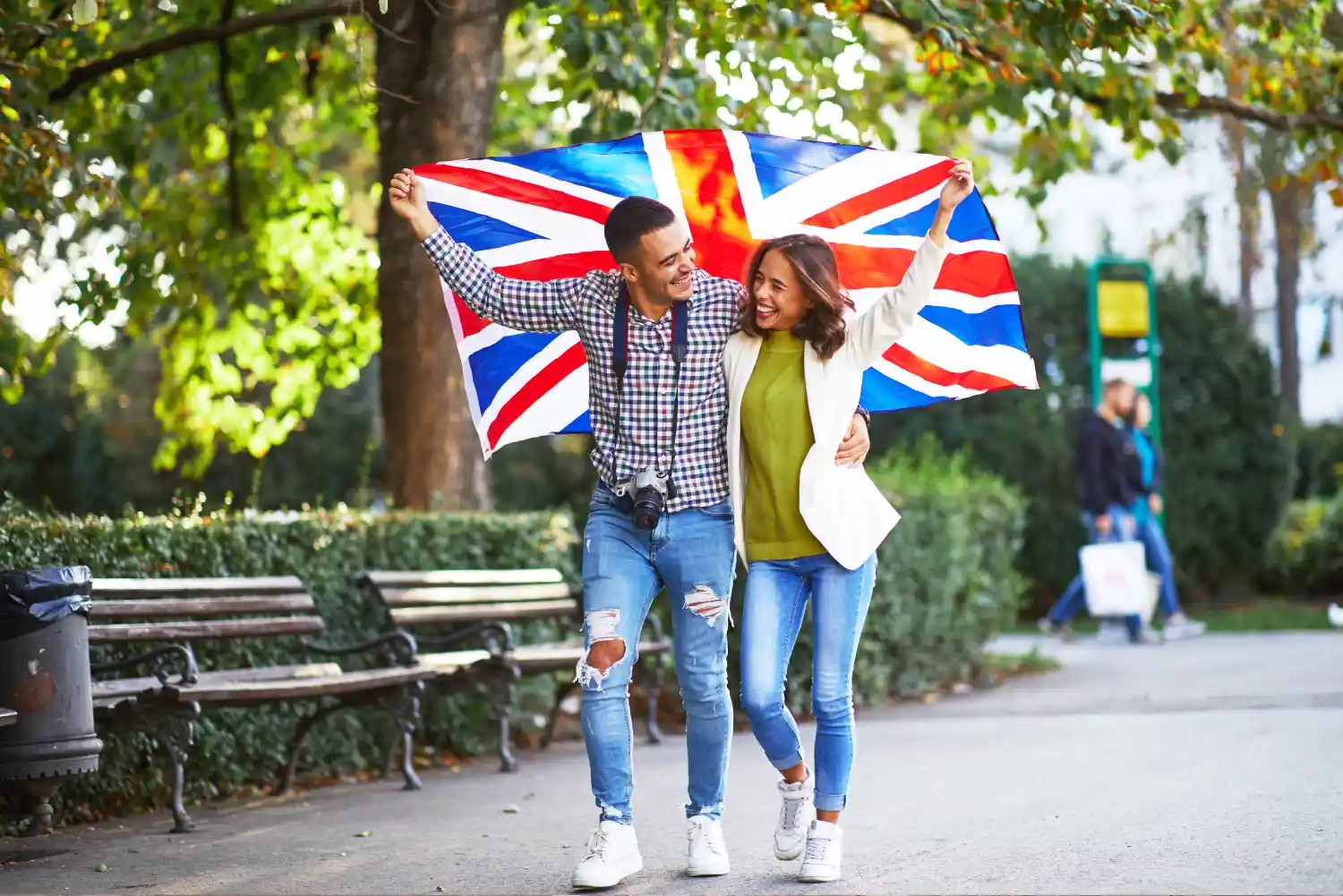 Casal em Intercâmbio no Reino Unido