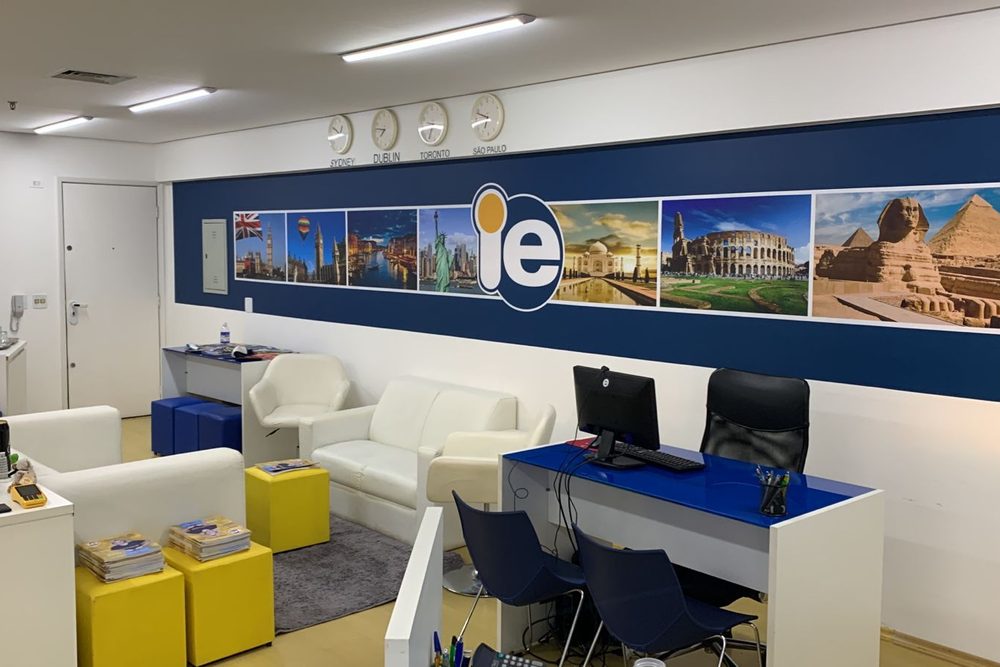 Escritório da IE Intercâmbio, agência de educação internacional